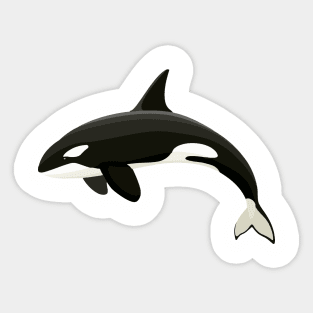 Orca Whales Lovers Sticker